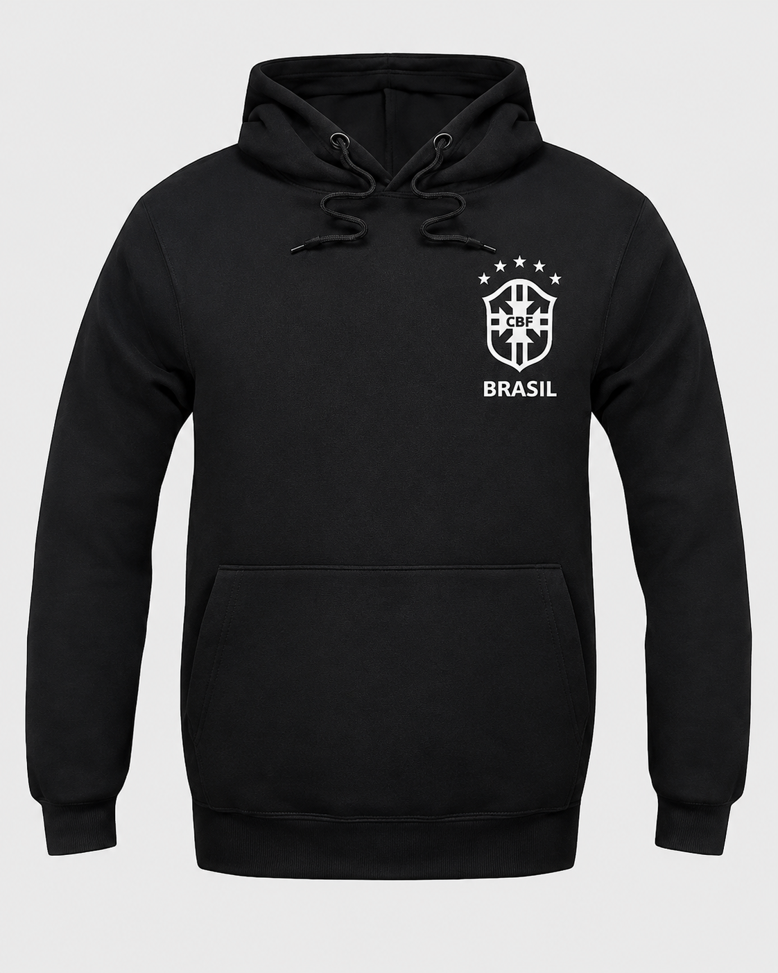 Blusa Moletom Canguru Brasil Seleção Brasileira Cbf Promoção